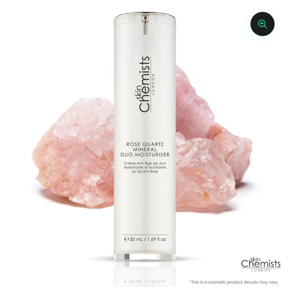 Skin Chemists ROSE QUARTZ DUO MOISTURISER 50ML BRAND NEW/SEALED - Picture 5 of 8